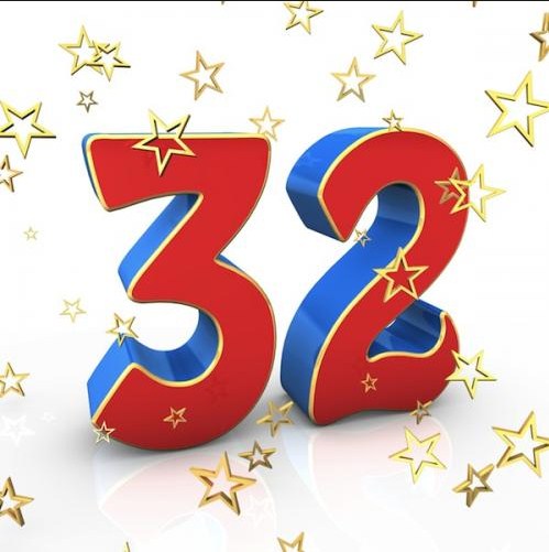 Happy 32nd Birthday Wishes