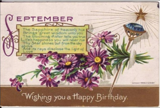 September Birthday Wishes