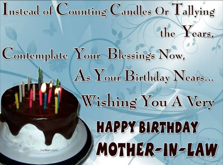 Birthday Wishes And Greetings For Mother In Law